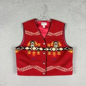 Pendleton Originals Aztec Wool Vest Women’s XL